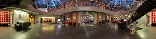Lobby of Gerding Theater at The Armory
