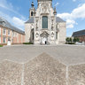 Abbey Averbode within courtyard