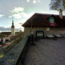 A panorama view to old town in Tallinn from the Toompea loss, Estonia