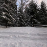 Sella Valley with snow - Val di Sella con la neve