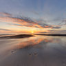 Sunset In Cua Lo Beach Nghe An Province