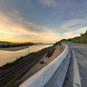 Viewing Lang Co Town At Twilight
