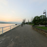 River Rhein from Braubach at dusk