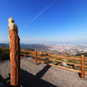 Kyrill-View on Lindenberg Mountain above Ilmenau, Thuringia, Germany