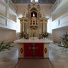 Liebfrauenkirche, Langewiesen - at the altar, Thuringia, Germany