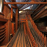 Liebfrauenkirche, Langewiesen - in the organ chamber, Thuringia, Germany