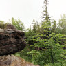 On Schwalbenstein Rock, near Ilmenau, Thuringia, Germany