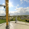 Lighthouse of Schillig-Horumersiel, Panorama above Schillig, North Sea, Germany