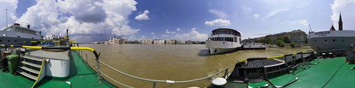 Danube flood ship