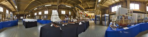 Shipping story maquette exhibition 1