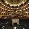 National Theatre stage, auditorium