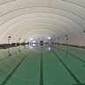 Swimming pool wintry