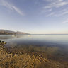 Sunset over beach in Dahab, Sinai