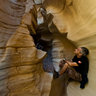 Secret Canyon - The Chimney