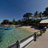 View of Gili Air and Lombok, Indonesia
