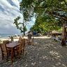 Main Street on Gili Air, Indonesia