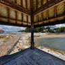 Gazebo by the sea, Sanur, Bali
