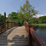 Brücke im Johannapark, Leipzig