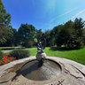 Delfin-Brunnen Kurpark Bad Vilbel