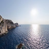 Spectucalar views from the cliffs on south cape of Lefkas
