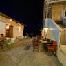 Agios Nikitas mainstreet at night
