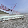 Fish Wheel #66 on the Banks of the Copper River, Near Chitina, Alaska