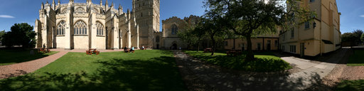 Exeter Cathedral Courtyard