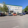 The village of Severskaya. The village administration building from Trang