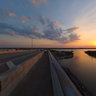 Sunset at Daytona Beach