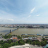 Budapest view from Hungarian National Gallery