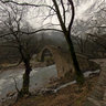 Puli Gefyri Agios Vissarion Small Waterfall