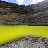 Volcanic Green Lake El Golfo Lanzarote Canary Islands
