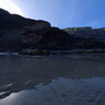 Orzola Beach Mirror Effect Lanzarote Canary Islands