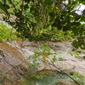 Small Waterfall for Canyoning at Kalypso Gorge Kissavos Greece
