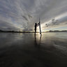 Famara Surf Sunset Lanzarote Canary Islands