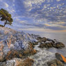 Cape Amarantos And The Three Trees Sunset View 01 Skopelos Greece