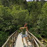 Mount Olympus Enipeas Gorge Wooden Bridge 6 Greece
