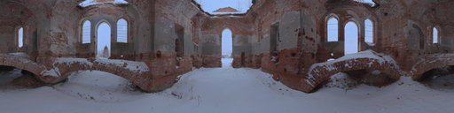 Inside abandoned church (Tihonova pustyn) (2009)