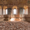 Borovensk. Abandoned cathedral. Floor 2. Altar. (2009)
