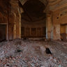 Maklaki. Abandoned church. Interior. (2010)