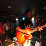 Latvian band Gaujarts playing at the Fontaine Fire Bar in Liepaja