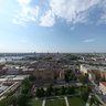 Bird's-eye view from the Latvian Academy of Sciences, Riga