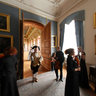 Last moments before the 18th century opera performance at Rundale Palace, Latvia