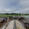 Ancient Latgalian settlement at the Araisi lake, Latvia