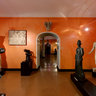 Residents of the Museum of Foreign Art in Riga Castle, Latvia