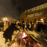 Winter Solstice ritual in Old Riga, Latvia