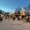 Christmas marketplace at Skansen open-air museum, Stockholm