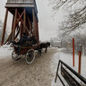 Near the Farm Labourer’s Cottage at the Skansen Museum, Stockholm