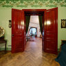 Fireplace room at the Riga Art Nouveau Museum, Latvia