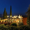 Evening view over Toscolano-Maderno and Lago di Garda from Monte Maderno, Lombardia, Italy